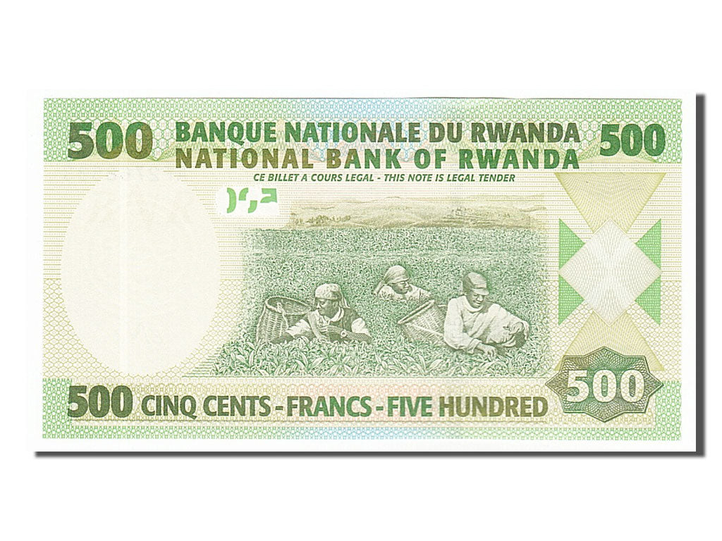 Banknote, Rwanda, 500 Francs, 2008, 2008-02-01, UNC(65-70)