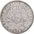 Francia, Franc, Semeuse, 1919, Paris, Plata, MBC+, Gadoury:467, KM:844.1
