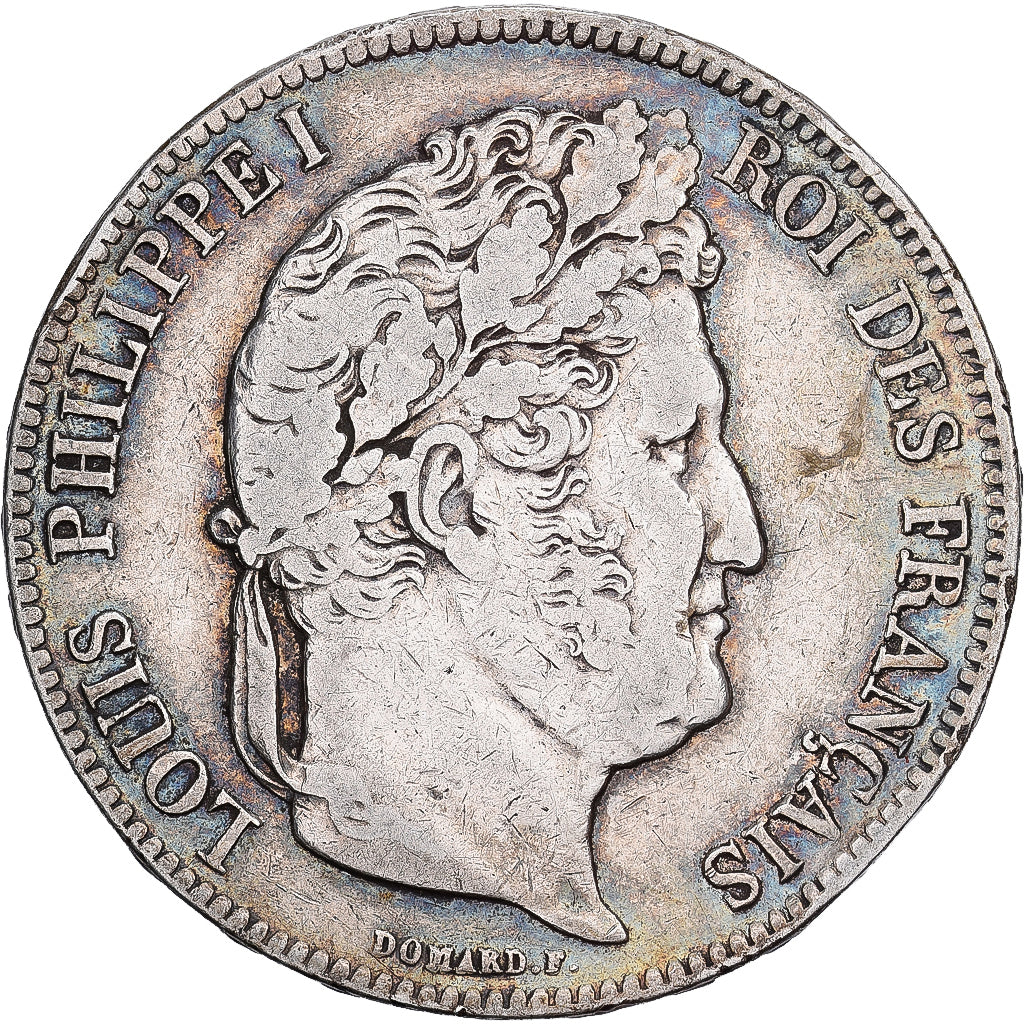Frankreich, Louis Philippe I, 5 Francs, 1840, Paris, Silber, S+, Gadoury:678