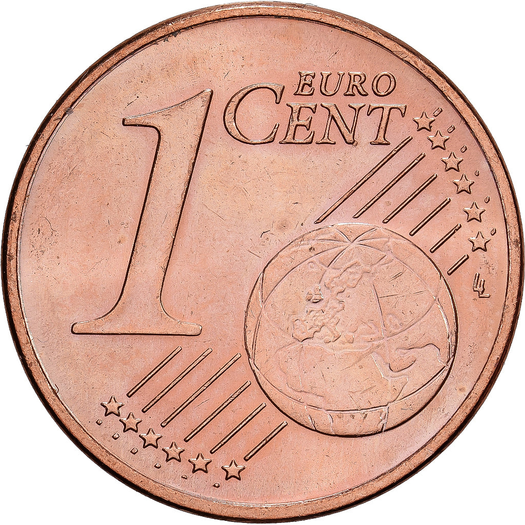 Łotwa, Euro Cent, 2014, Stuttgart, Miedź platerowana stalą, MS(60-62), KM:150