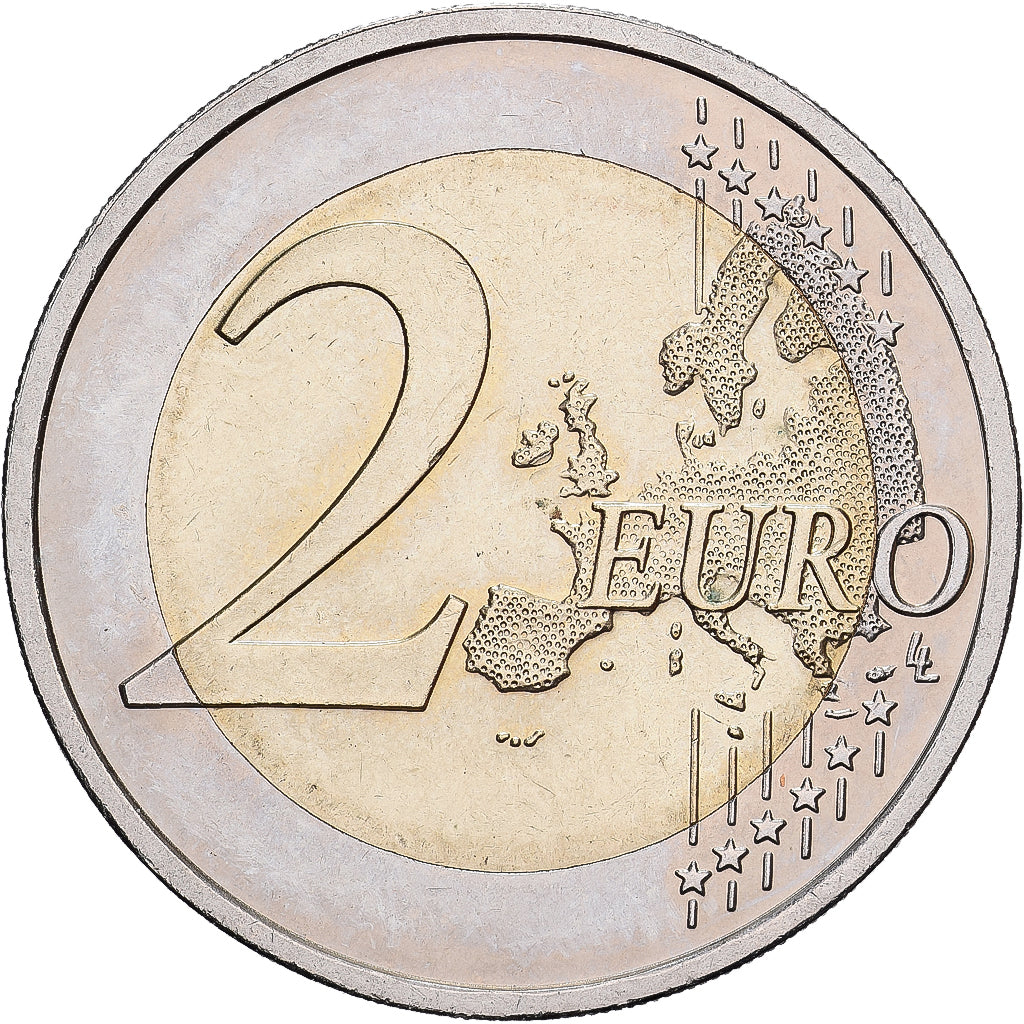 Latvia, 2 Euro, 2014, Stuttgart, Bi-Metallic, VZ+, KM:157