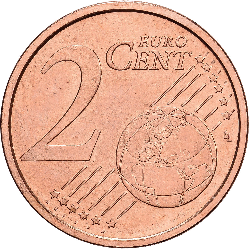 San Marino, 2 Euro Cent, BU, 2006, Rome, Miedź platerowana stalą, MS(63)
