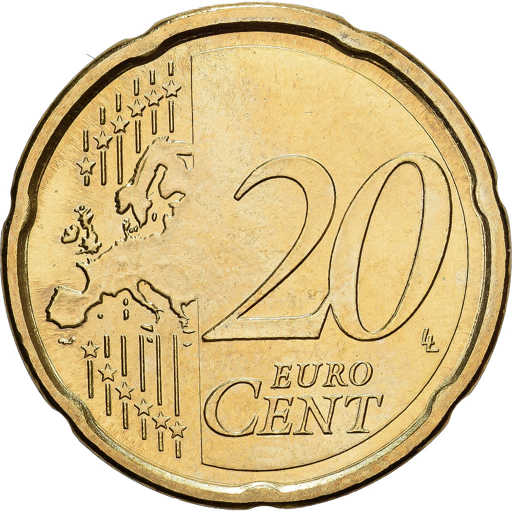San Marino, 20 Euro Cent, 2018, Rome, BU, Ottone, SPL