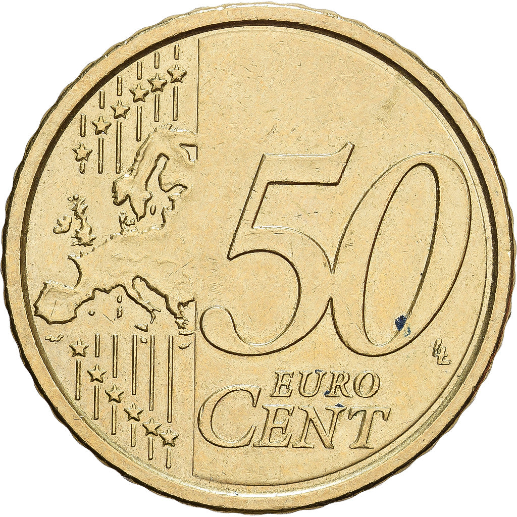 CITTÀ DEL VATICANO, Benedict XVI, 50 Euro Cent, 2012, Rome, Ottone, SPL-