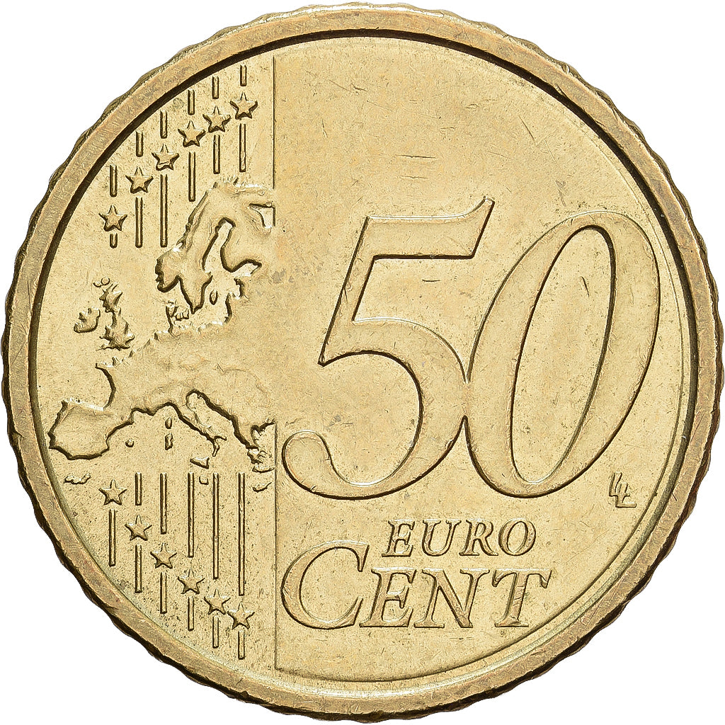 CITTÀ DEL VATICANO, Benedict XVI, 50 Euro Cent, 2013, Rome, Ottone, SPL-