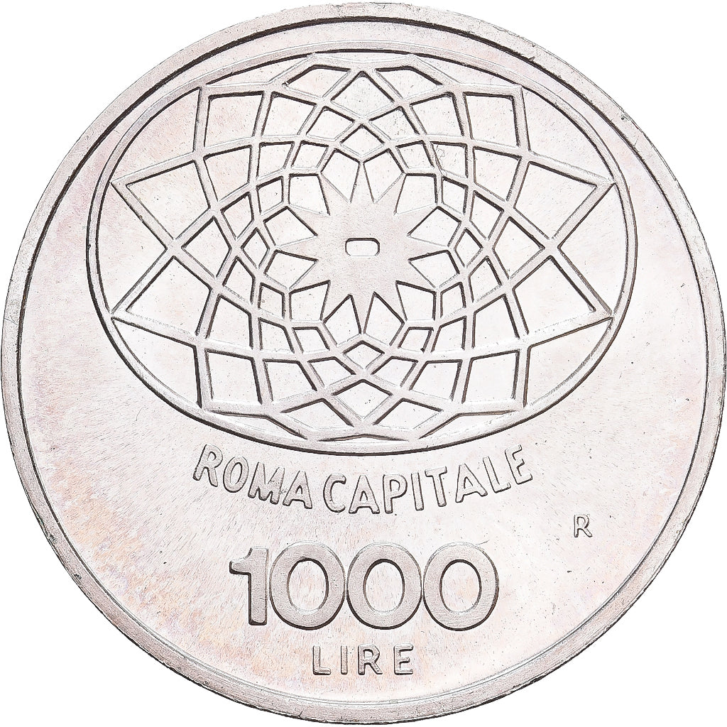 Italy, 1000 Lire, 1970, Rome, Silver, MS(65-70), KM:101