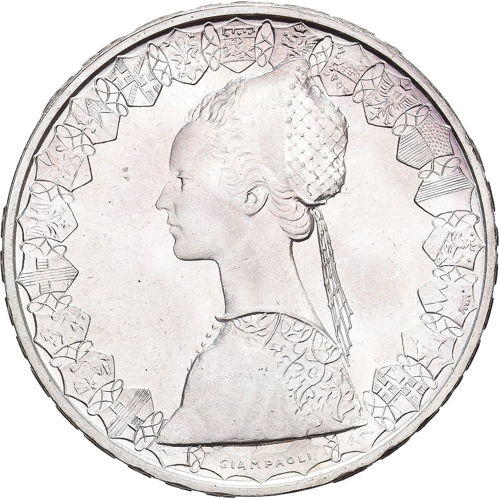 Italy, 500 Lire, 1970, Rome, Silver, MS(65-70), KM:98