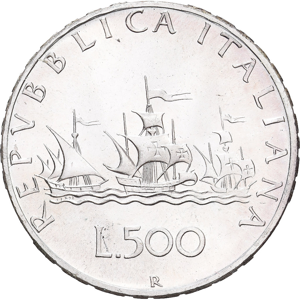 Italy, 500 Lire, 1970, Rome, Silver, MS(65-70), KM:98