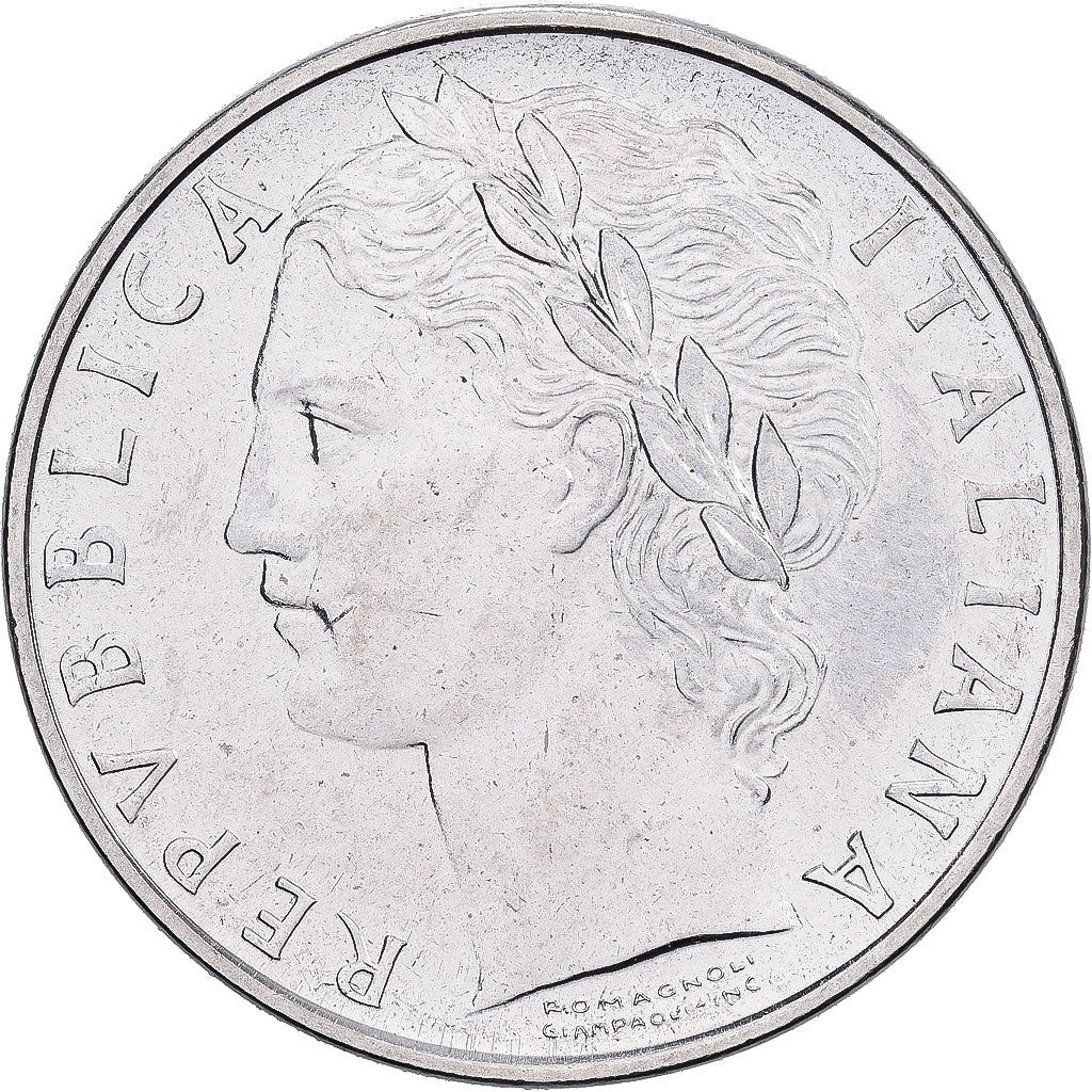 Italy, 100 Lire, 1970, Rome, Stainless Steel, MS(65-70), KM:96.1