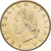 Italy, 20 Lire, 1970, Rome, Aluminum-Bronze, MS(65-70), KM:97.2