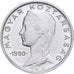 Hungary, 5 Filler, 1990, Budapest, Aluminum, AU(55-58), KM:674