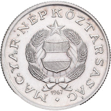 Hungary, Forint, 1967, Budapest, Silver, AU(55-58), KM:555a