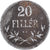 Hungary, 20 Fillér, 1916, Budapest, Iron, VF(30-35), KM:498