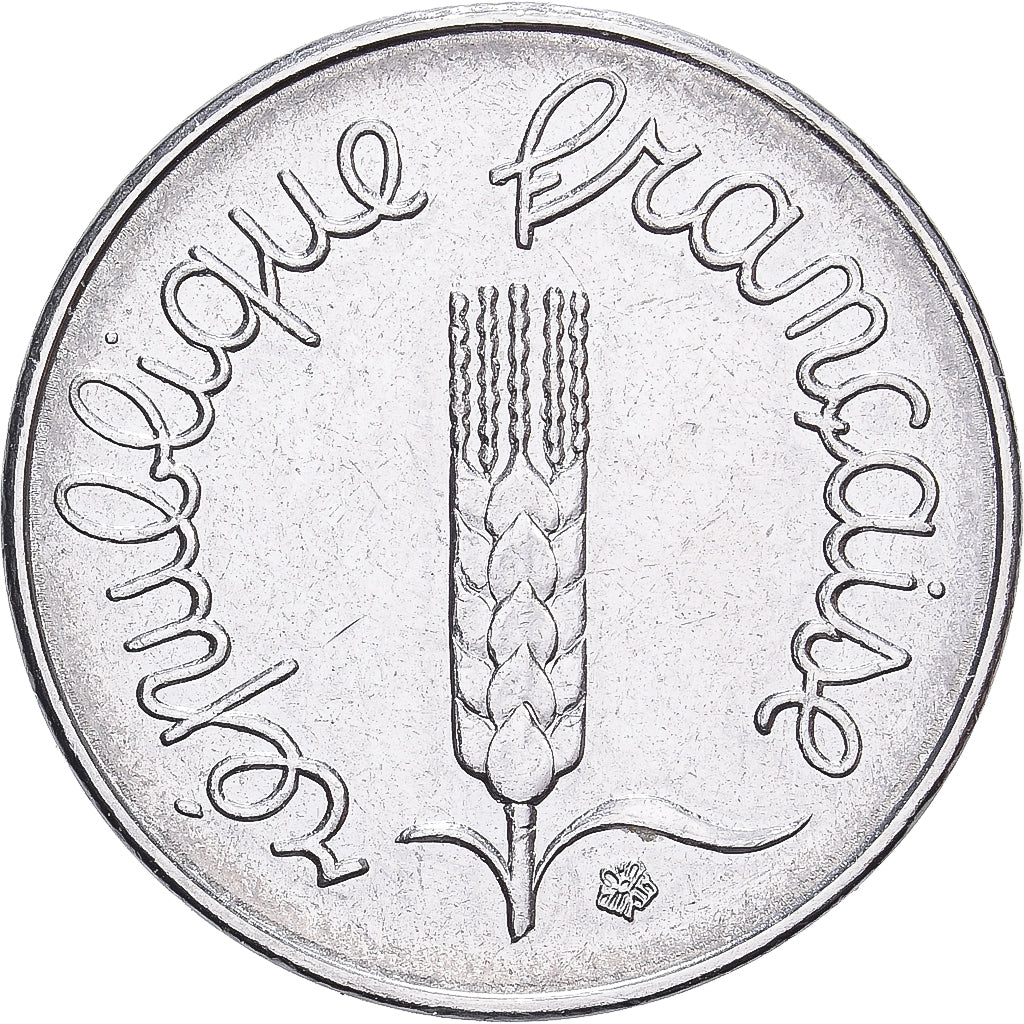 Frankreich, Centime, Épi, 1983, Paris, Stainless Steel, VZ, Gadoury:91, KM:928