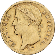 France, Napoléon Ier, 20 Francs, 1812, Lille, Or, TTB+, Gadoury:1025, KM:695.10