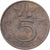 Netherlands, Juliana, 5 Cents, 1979, Bronze, EF(40-45), KM:181