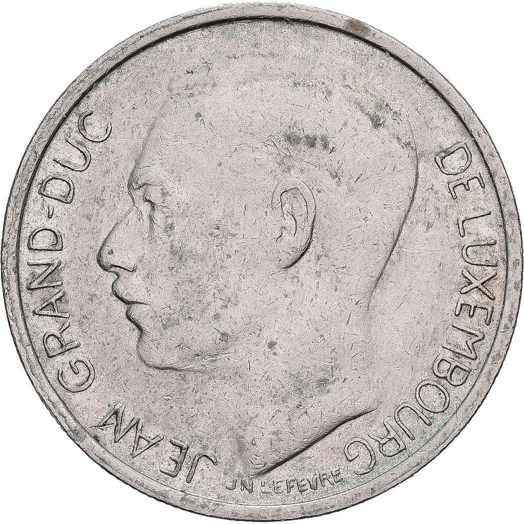 Luxemburgo, Jean, Franc, 1972, Cobre-níquel, EF(40-45), KM:55