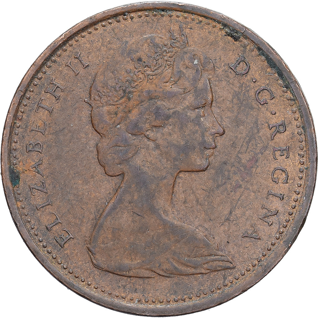 Canadá, Elizabeth II, Cent, 1969, Royal Canadian Mint, Bronze, EF(40-45)