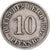 German Empire, Wilhelm II, 10 Pfennig, 1907, Hamburg, Copper-nickel, EF(40-45)