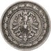 German Empire, Wilhelm I, 20 Pfennig, 1888, Berlin, Copper-nickel, VF(30-35)