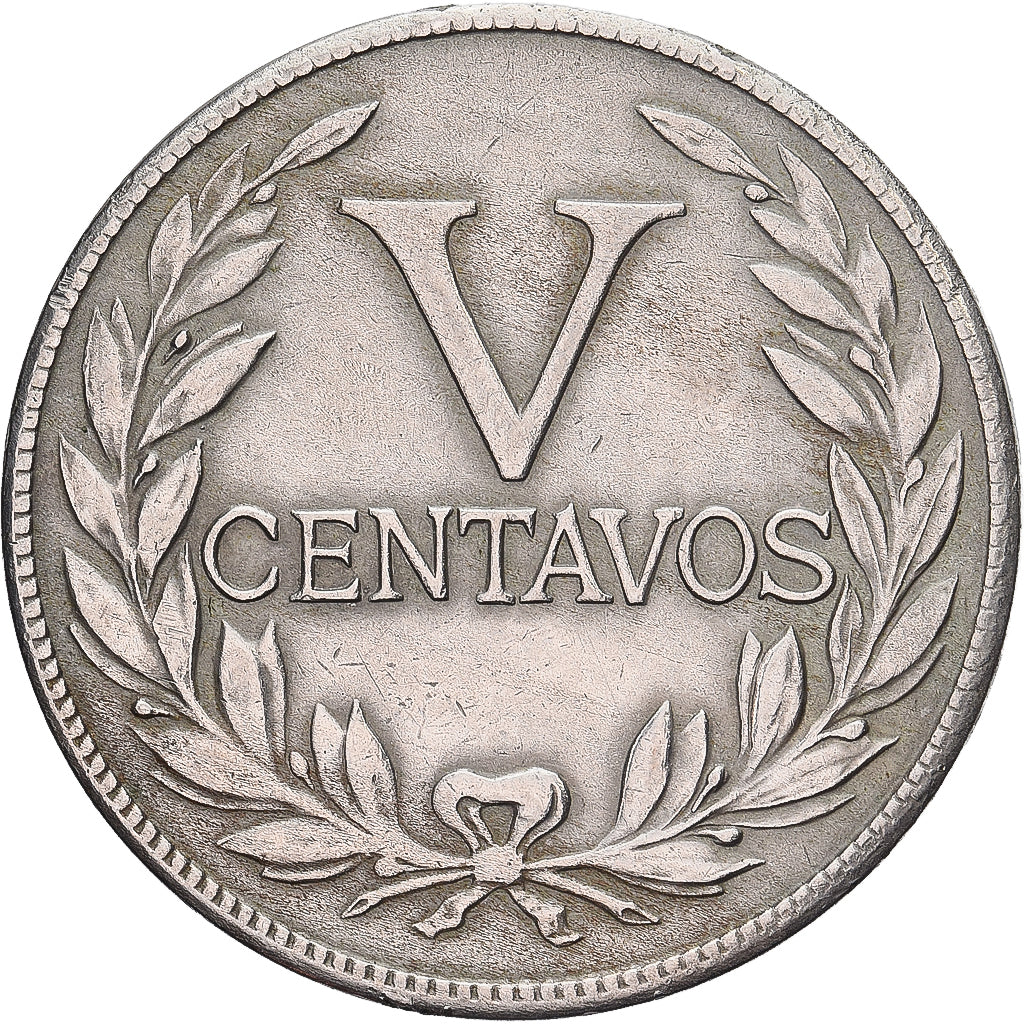 Colômbia, 5 Centavos, 1946, Cobre-níquel, EF(40-45), KM:199