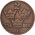 Sweden, Gustaf V, 2 Öre, 1935, Bronze, EF(40-45), KM:778