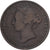 Jersey, Victoria, 1/13 Shilling, 1871, Bronze, VF(20-25), KM:5