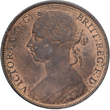 Great Britain, Victoria, Penny, 1891, Bronze, AU(50-53), KM:755