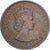 Jersey, Elizabeth II, 1/12 Shilling, Undated (1954), Bronze, EF(40-45), KM:20