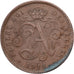 Belgio, Albert I, 2 Centimes, 1914, Brussels, Rame, SPL-, KM:64