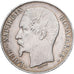 France, Louis-Napoléon Bonaparte, 5 Francs, 1852, Paris, Grosse tête, Argent
