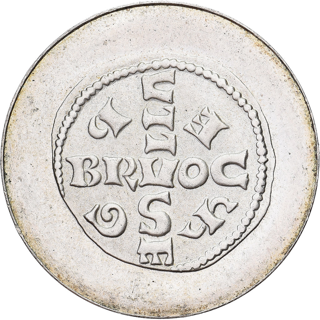 België, Medaille, Baudouin I, 1965, Brussels, Zilver, PR