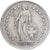 Suisse, Franc, 1945, Bern, Argent, TTB+, KM:24
