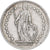 Suisse, Franc, 1945, Bern, Argent, TTB+, KM:24
