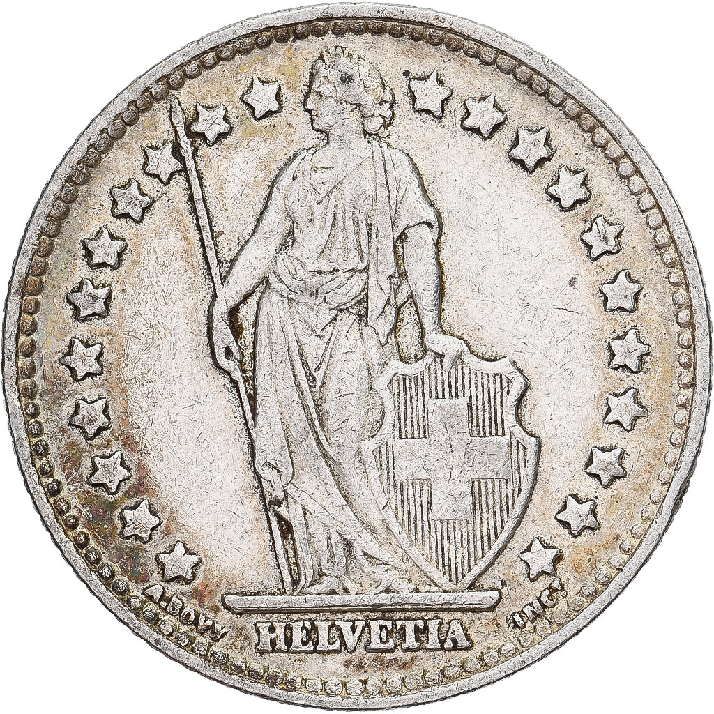 Suisse, Franc, 1940, Bern, Argent, TTB+, KM:24