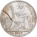 Indochina Francesa, 10 Cents, 1927, Paris, Prata, AU(55-58), Lecompte:167