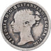 Groot Bretagne, Victoria, 3 Pence, 1870, Zilver, FR, KM:730