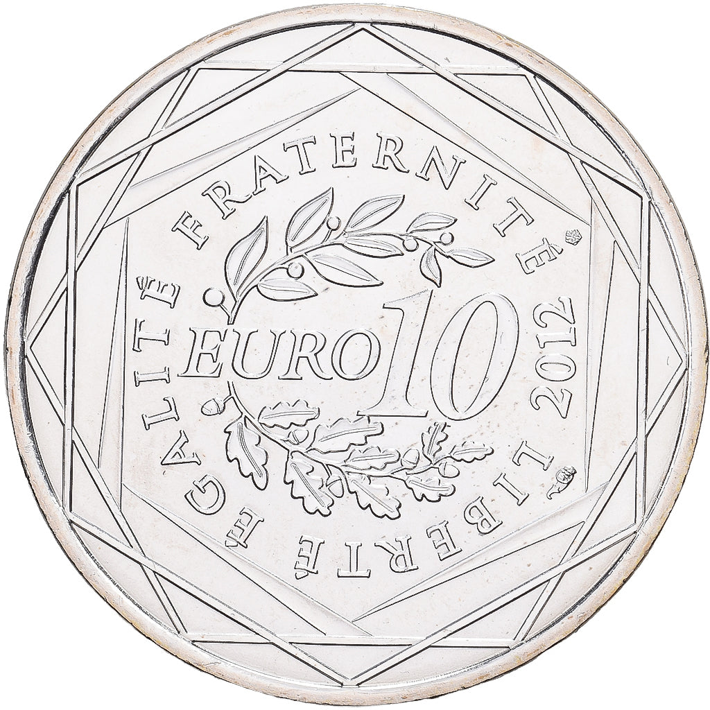 France, 10 Euro, Languedoc-Roussillon, 2012, Paris, Argent, SUP, Gadoury:EU514