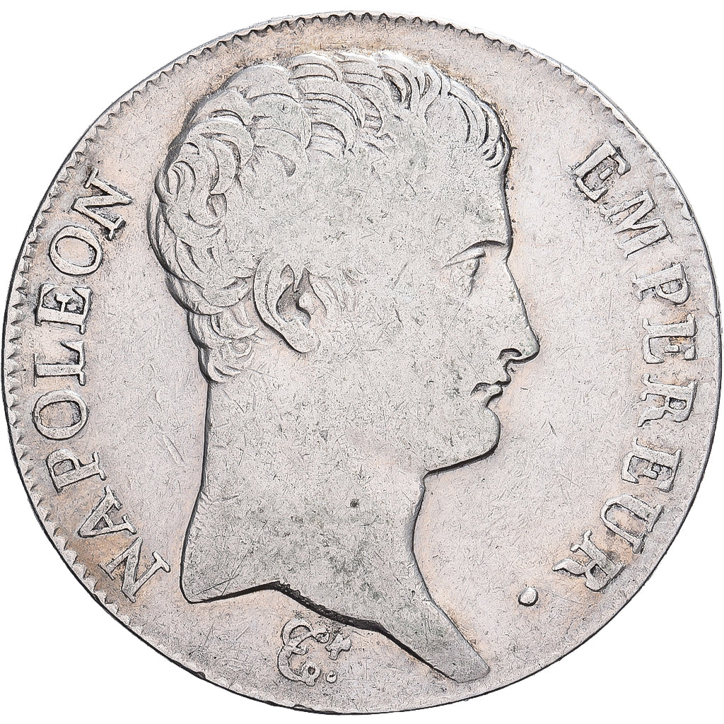 France, Napoleon I, 5 Francs, Napoléon I, 1806, Bayonne, Silver, VF(30-35)