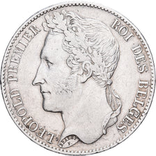 Belgium, Leopold I, 5 Francs, 5 Frank, 1849, Brussels, Silver, EF(40-45), KM:3.2