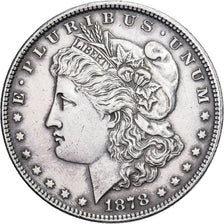 États-Unis, Dollar, Morgan, 1878, U.S. Mint, Argent, TTB+, KM:110