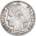 França, 5 Francs, Cérès, 1870, Paris, Prata, AU(50-53), Gadoury:742, KM:819