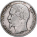 Francia, 5 Francs, Louis Napoléon Bonaparte, 1852, Paris, Grosse tête, Plata