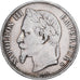 Francja, Napoleon III, 5 Francs, 1869, Strasbourg, Srebro, EF(40-45)