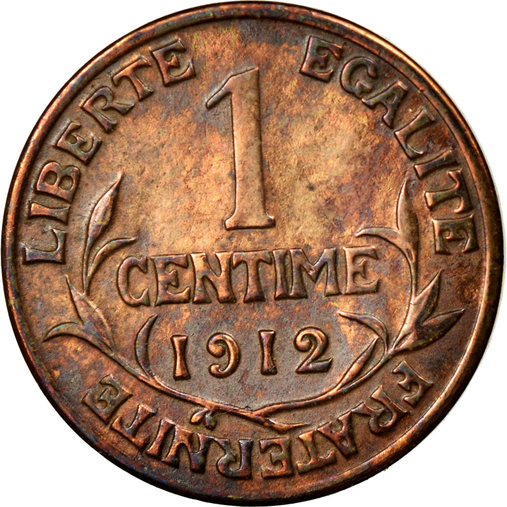 Coin, France, Dupuis, Centime, 1912, Paris, EF(40-45), Bronze, KM:840