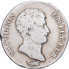 France, Napoleon I, 1/2 Franc, An 13 (1805), Perpignan, Silver, VF(30-35)
