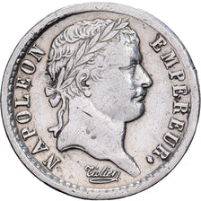France, Napoleon I, 1/2 Franc, 1808, Paris, Silver, EF(40-45), Gadoury:398