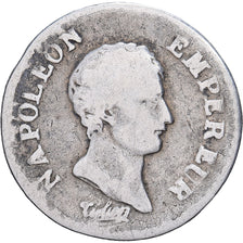 Francia, Napoleon I, 1/4 Franc, AN 13, Paris, Argento, MB, Gadoury:346, KM:654.1