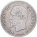 Frankreich, Napoleon III, 20 Centimes, 1860, Paris, Silber, S+, Gadoury:305