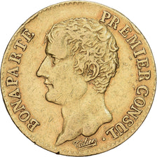 Francia, Bonaparte Ier Consul, 20 Francs, An 12 (1804), Paris, Oro, MBC
